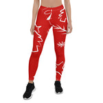Scotstee Shop - Christmas Decor Lighted Red Xmas Gift Women's Leggings