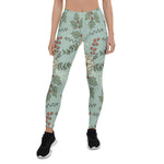 Scotstee Shop - Christmas Flowers Vintage Gifts Xmas Women's Leggings