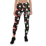 Scotstee Shop - Christmas Gnome And Candy Cane Gift Xmas Women's Leggings