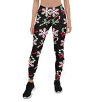 Scotstee Shop - Holiday Candy Canes and Snowflakes Christmas Gift Halloween Women's Leggings