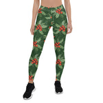 Scotstee Shop - Holly Berries Christmas Halloween Women's Leggings