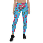 Scotstee Shop - Christmas Nutcracker Toy, Blue Snowflake Gift Xmas Women's Leggings