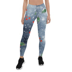 Scotstee Shop - Christmas Party Art Holly Xmas Women's Leggings
