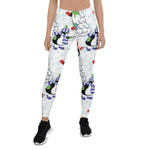 Scotstee Shop - Christmas Penguin Ice Skating Gift Xmas Women's Leggings