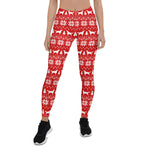 Scotstee Shop - Irish Setter Silhouettes Dogs Christmas Red Xmas Halloween Women's Leggings