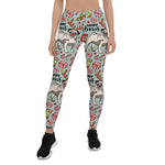 Scotstee Shop - It's A Merry Pug Christmas Pattern Halloween Women's Leggings