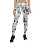 Scotstee Shop - Llama Cactus and Mountains Small Christmas Halloween Women's Leggings