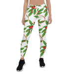 Scotstee Shop - Merry Berry Bright Christmas Pattern Halloween Women's Leggings