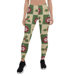 Scotstee Shop - Christmas Quilt Ornament Women Christmas Leggings