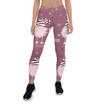 Scotstee Shop - Christmas Scandinavian Purple Pattern Women Christmas Leggings