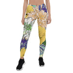 Mother's Day Gift, Mother's Day Leggings Floral Girly Rose Flower Women's Leggings