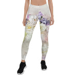 Mother's Day Gift, Mother's Day Leggings Flowers Classic Modern Romantic Women's Leggings