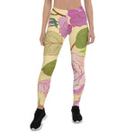 Mother's Day Gift, Mother's Day Leggings Roses Flower Vintage Women's Leggings
