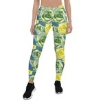 Mother's Day Gift, Mother's Day Leggings Roses Watercolor pattern Women's Leggings