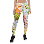 Mother's Day Gift, Mother's Day Leggings Summer Bouquets of Flowers Women's Leggings
