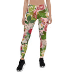 Mother's Day Gift, Mother's Day Leggings Vintage Botanical Floral Rose Gadern Women's Leggings