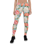Mother's Day Gift, Mother's Day Leggings Vintage Floral Flower Women's Leggings