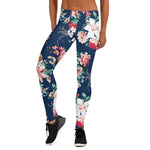 Mother's Day Gift, Mother's Day Leggings Vintage Floral Rose and small Flowers Women's Leggings