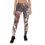 Mother's Day Gift, Mother's Day Leggings Vintage Roses Bouquet Flower Women's Leggings
