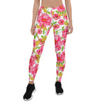 Mother's Day Gift, Mother's Day Leggings Watercolor Flowers Vintage floral Women's Leggings