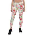 Mother's Day Gift, Mother's Day Leggings Watercolor spring flower Women's Leggings