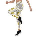 Scotstee Shop - Christmas Decorations on White Background Xmas Gift Women's Leggings