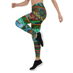 Scotstee Shop - Christmas Faux Knitted Sweater Pattern Holiday Xmas Women's Leggings