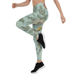 Scotstee Shop - Christmas Flowers Vintage Gifts Xmas Women's Leggings