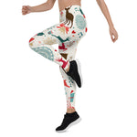 Scotstee Shop - Holiday Christmas Reindeer Snowflake Halloween Women's Leggings