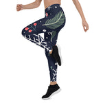 Scotstee Shop - Holiday Seamless Pattern with Christmas Candies Halloween Women's Leggings