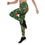 Scotstee Shop - Holly Berries Christmas Halloween Women's Leggings
