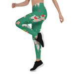 Scotstee Shop - Christmas Llamas Gift Xmas Women's Leggings