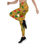 Scotstee Shop - Christmas Multicolor Santa Shoes Pattern Xmas Women's Leggings