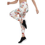 Scotstee Shop - Christmas Party Pattern Gift Xmas Women's Leggings