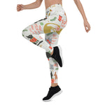 Scotstee Shop - Meowy Christmas Funny Cat Xmas Gift Halloween Women's Leggings