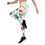 Scotstee Shop - Meowy Christmas Tree Gift Box Halloween Women's Leggings