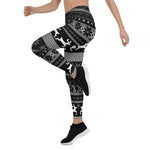 Scotstee Shop - Monochrome Fair Isle Pattern Christmas