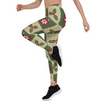 Scotstee Shop - Christmas Quilt Ornament Women Christmas Leggings