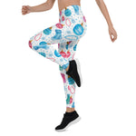 Scotstee Shop - Christmas Stockings Snowflakes Stars and Balls Gift Xmas Women Christmas Leggings