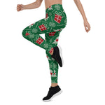 Scotstee Shop - Christmas Sweater Knit Pattern Women Christmas Leggings