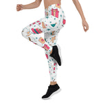 Scotstee Shop - Christmas Tree Winter Santa Pattern Gift Cute Women Christmas Leggings