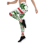 Scotstee Shop - Christmas Ugly Sweater Faux Knit Women Christmas Leggings