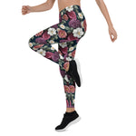 Mother's Day Gift, Mother's Day Leggings Beautiful Floral Flowers Pattern Women's Leggings