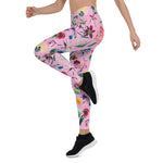 Mother's Day Gift, Mother's Day Leggings Colorful Assorted Flowers Women's Leggings