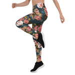 Mother's Day Gift, Mother's Day Leggings Cute Rose Flower Patter 1 Women's Leggings