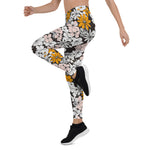 Mother's Day Gift, Mother's Day Leggings Cute Seamless Ditsy Floral Pattern Colorful Flower Women's Leggings