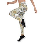 Mother's Day Gift, Mother's Day Leggings Floral Country Flower Women's Leggings
