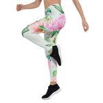 Mother's Day Gift, Mother's Day Leggings Floral Pattern Flower Women's Leggings