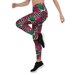 Mother's Day Gift, Mother's Day Leggings Retro Rustic Folk Women's Leggings