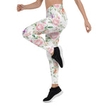 Mother's Day Gift, Mother's Day Leggings Rose Floral Women's Leggings